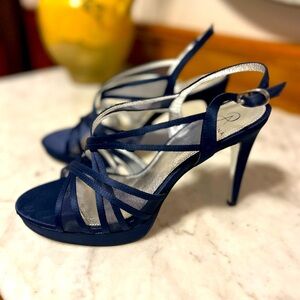 Adrianna Papell Navy Formal Sandals